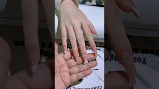 ⏩New style french Nail idea 💡 nails nailart naildesigns easynailart youtubeshorts [upl. by Aziram335]