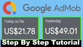 I Made 2178 Today in 3 steps with AdMob A StepbyStep Guide for App Developers  AdMob Tutorial [upl. by Felisha]