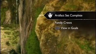 God of War Ragnarok Kvasirs Crest Location Family Crest Artifact Set Completion Vanaheim [upl. by Serolod]