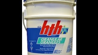 Can I Shock My Swimming Pool With Granular ChlorineCalcium Hypochlorite [upl. by Olonam567]