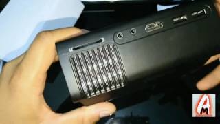 Yaufey 1200 Lumens LED Projector Review [upl. by Paehpos]