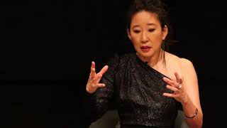 Split Screens 2018 presents the VANGUARD AWARD to SANDRA OH [upl. by Ambie]