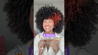 Je réagis à sa curly hair routine zavianmalloy 😱✨➿ curlyhair [upl. by Atiuqehs]