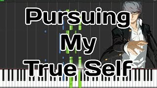 Persona 4  Pursuing My True Self Synthesia [upl. by Eul]