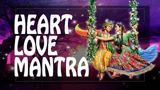 ॐ Heart Love Mantra ♥ Krishna Mantra of Govinda [upl. by Oicnerolf]