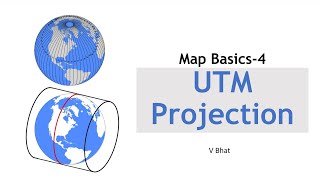 Universal Transverse Mercator System UTM I GIS I Map Basics [upl. by Caravette127]