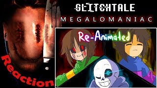 Glitchtale S1 EP1  quotMegalomaniacquot ReAnimated by jakei amp superyoumna REACTION [upl. by Payson]