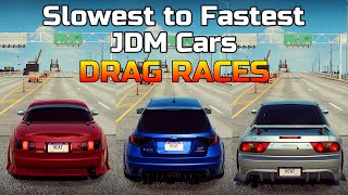 The TOP 3 Fastest JDM CARS You Must Own in NFS Heat  Drag Race [upl. by Evangelin845]