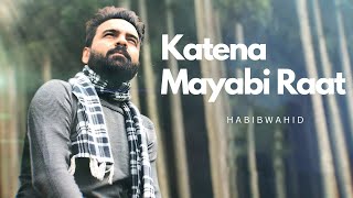 Katena Mayabi Raat  Habib Obosheshe  Bangla Song [upl. by Hagep78]