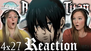 Retrospective  ATTACK ON TITAN  Reaction 4x27 [upl. by Rorrys239]