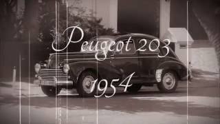 Peugeot 203 a 1954 [upl. by Rinee]