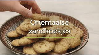 Oriëntaalse Zandkoekjes  Koekjes Bakken  AVEVE [upl. by Dulcie]