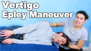 Epley Maneuver for Vertigo  Ask Doctor Jo [upl. by Ahserkal]