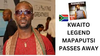 Kwaito Legend Mapaputsi Passes Away  Izinja Creator Dies  Sandile Ngwenya [upl. by Connor16]