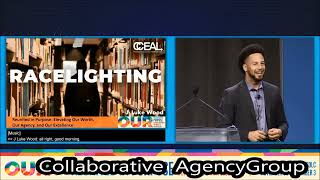 J Luke Wood  Racelighting Keynote Clips  Collaborative Agency Group [upl. by Hoj]