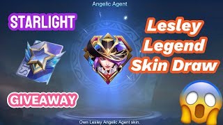 LESLEY LEGEND SKIN DRAW AND STARLIGHT GIVEAWAY [upl. by Pavior]