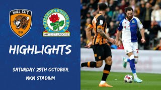 Highlights Hull City v Blackburn Rovers [upl. by Anivahs]