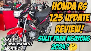 Honda RS125 Sulit Paba ngayong 2024 Langga Gail Update Review amp Price Update [upl. by Rats]