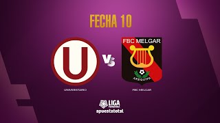 ⚽ UNIVERSITARIO VS FBC MELGAR  LIGA FEMENINA APUESTATOTAL 2024  FECHA 10 [upl. by Entruoc629]