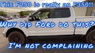 This F250 is an F350 What [upl. by Nilo]