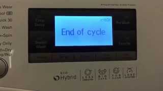 LG F1695RDH Washer Dryer Cycle Complete Melody 1080p 60FPS [upl. by Mailliwnhoj]