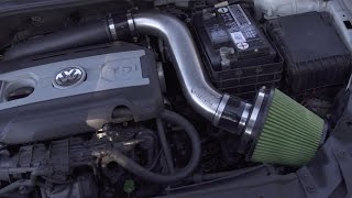 VW Mk6 20 GTI Cold Air Intake  Review and Dyno Tune Results [upl. by Gertrude]