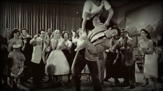 Original 1950s Rock amp Roll Rockabilly dance from lindy hop [upl. by Eirrak]