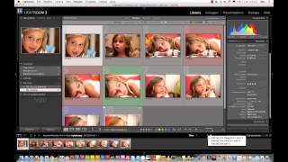 Lightroom 3  Filtrare le immagini valutate [upl. by Drofnats401]