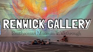 A Walk Around the Renwick Art Gallery  Smithsonian Museum Tour [upl. by Haras]