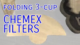 Folding 3Cup Chemex HalfMoon Filters [upl. by Lashondra]