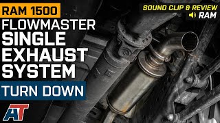 20092018 57L RAM 1500 Flowmaster FlowFX Extreme Single Exhaust System Review amp Sound Clip [upl. by Franck]