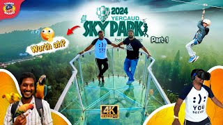 Yercurd Sky Park 2024 Part 1 Adventure Glass Bridge  Yercurd Tourist Spots [upl. by Nyrok613]