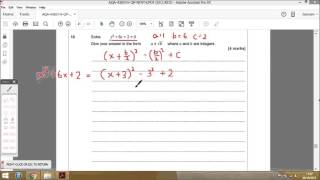 GCSE Maths Quadratic Equation [upl. by Yci]