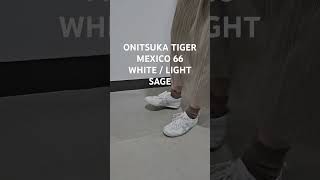 Onitsuka Tiger Mexico 66  White  Light Sage [upl. by Kenleigh]