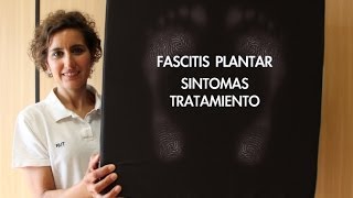 Fascitis Plantar síntomas y tratamiento por Rut Delgado Podóloga [upl. by Godfrey]