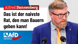 Das ist der naivste Rat den man Bauern geben kann – Alfred Dannenberg AfD [upl. by Wayne]