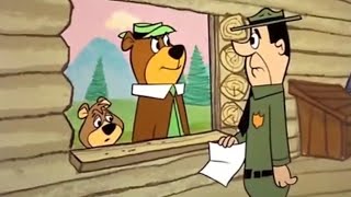 Yogi Bear Clip  Yogi Snaps at Ranger Smith The Yogi Bear Show 1961 [upl. by Ahseyi469]