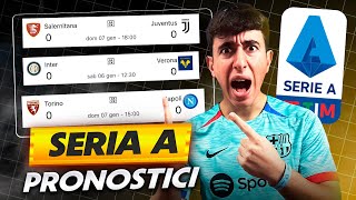 ⚽️ I MIEI PRONOSTICI PER LA 19a GIORNATA DI SERIE A [upl. by Godspeed277]