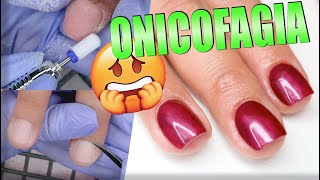 Uñas MORDIDAS con polygel  onicofagia CAMBIO TOTAL [upl. by Elleina]