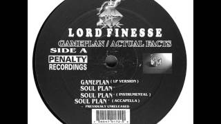 Lord Finesse  Soul Plan Instrumental [upl. by Ycrem884]