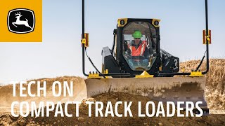 Tech on Compact Track Loaders  John Deere Construction [upl. by Yentyrb]