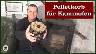 Pelletkorb für Kaminofen [upl. by Radman]