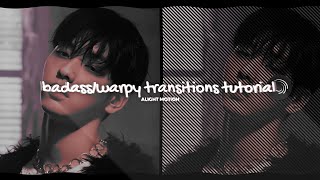 alight motion 5 badass transitions tutorial ♪ 35 [upl. by Eal]