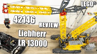 LEGO 42146 Review  LEGO Technic Liebherr LR 13000 Crane  Review 42146  LEGO 2023 Cranes Control [upl. by Hansen]