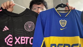 Soccer Jersey Collection ASMR End of 2023 Haul [upl. by Gloriana188]