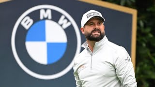 BMW PGA Championship leader worked for Amazon in 2022 and could now win £11m [upl. by Ihsorih]