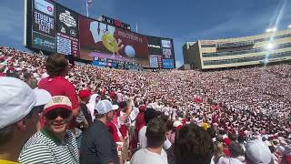 Jump Around at Alabama vs Wisconsin in Camp Randall Stadium [upl. by Ellary]