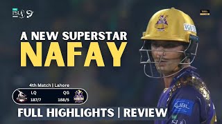 Qudrat Ka Nizam  LQ vs QG  HBL PSL 9 [upl. by Asirram]