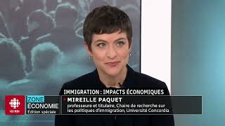 Spéciale immigration  les impacts économiques  Zone économie [upl. by Teage]