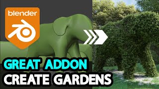 Create Gardens Like Never Before Using This Addon l Gardener Addon [upl. by Albright902]